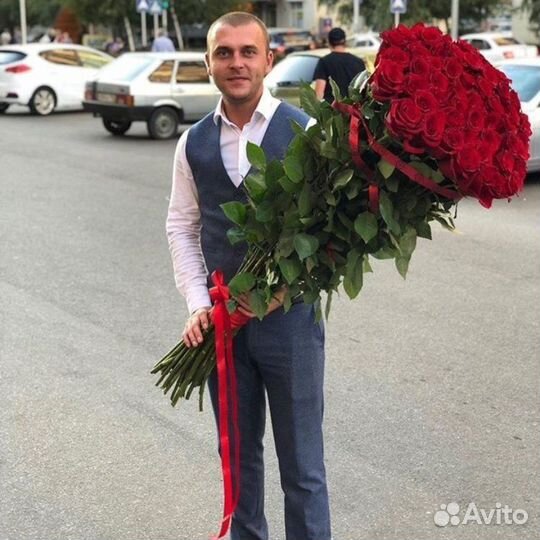 Гигантские розы