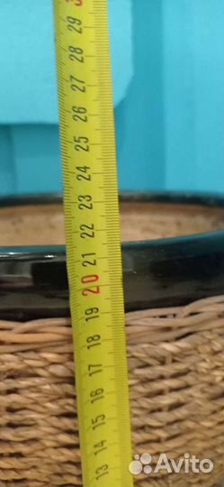 Кашпо для цветов керамика б/у