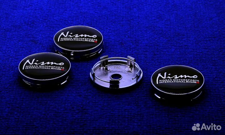 Комплект колпаков диска Nismo 54 56 57 59 60 65 мм