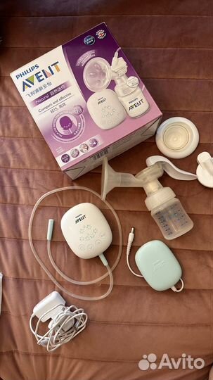 Молокоотсос avent электрический