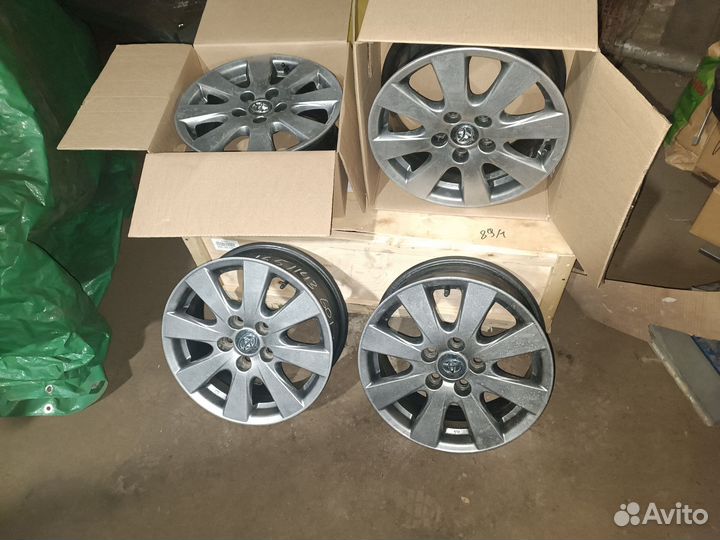 Колеса Литые диски r16 5x114 3 toyota