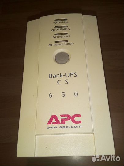 Ибп APC Back-UPS CS650