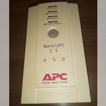 Ибп APC Back-UPS CS650, PCM KIN-625A