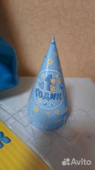 Скатерть колпачки топлер 1 годик