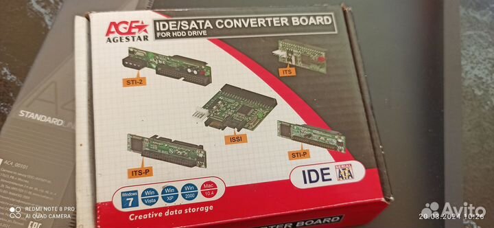 Переходник ide SATA