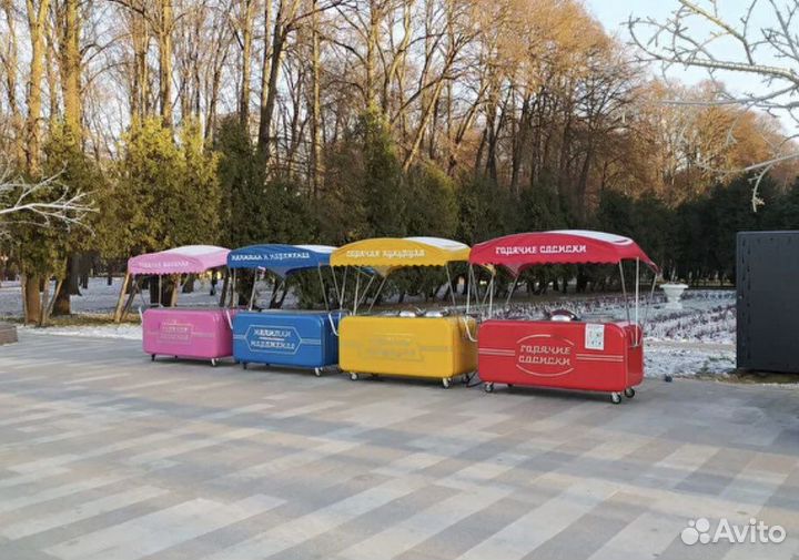 Аренда Ретро тележка винтаж кукуруза мороженое ват