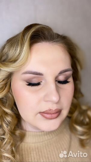 Локоны/ прически/ макияж