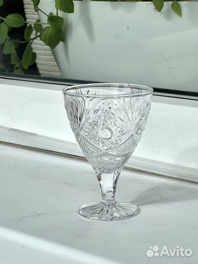 Рюмка на ножке, лафитник, хрусталь 50мл