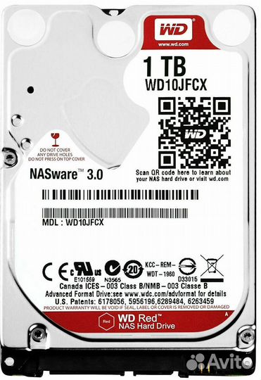 Жесткий диск Western Digital WD10jfcx 1Tb sataiii