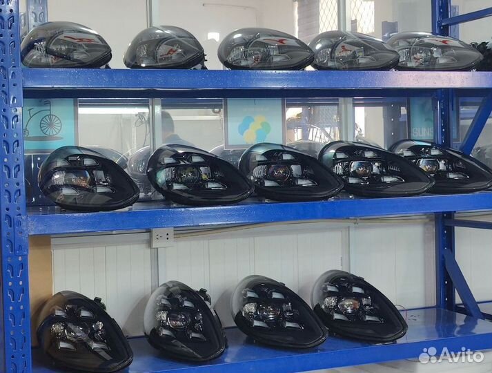 Фары светодиодные Порш Кайен 958.2