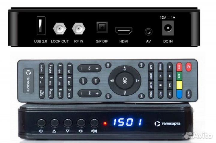 Спутниковый ресивер Телекарта EVO09 r3