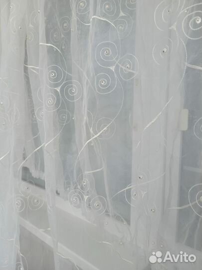 Шторы тюль бу