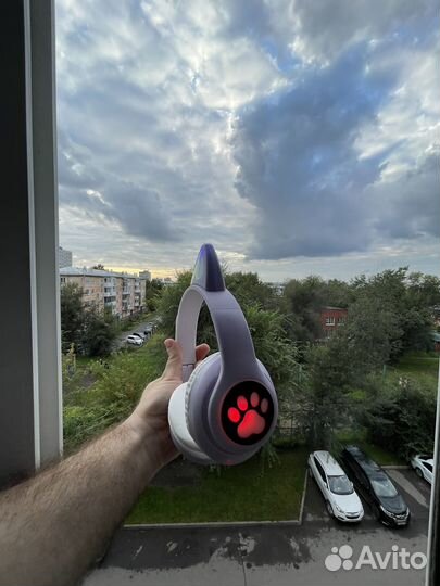 Беспроводные наушники Cat с ушками