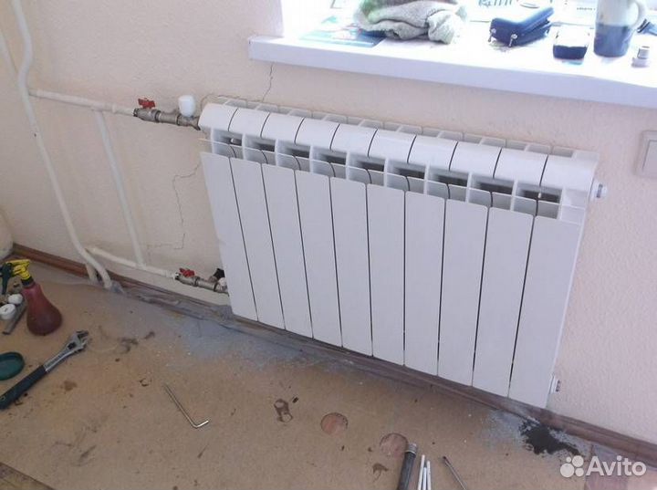 Замена радиаторов отопления. Зеленоград