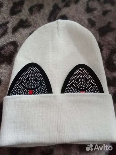 Шапка с ушками