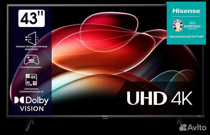 Телевизор hisense 43A6K