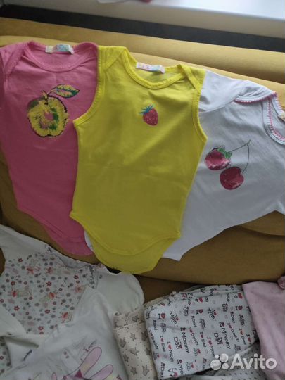 Одежда на девочку пакетом 74-80
