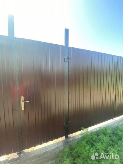 Забор из профлиста