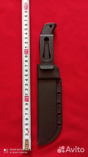 Нож, сталь 7CR17MOV HRC58, ножны ABS plastic