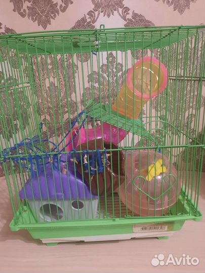 Клетка для грызунов+все необходимое