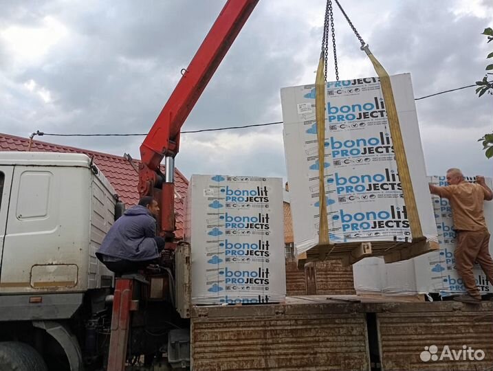 Газосиликатные блоки Бонолит