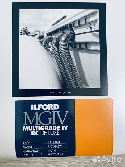 Фотобумага Ilford multigrade lv rc 12.7x17.8