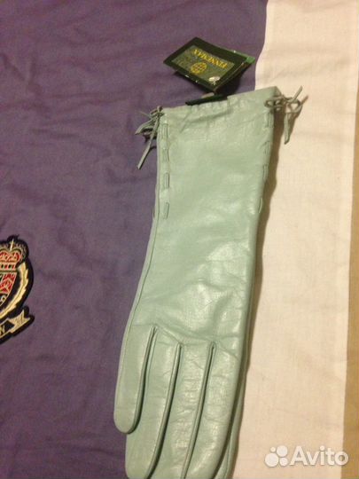 Перчатки новые кожанные