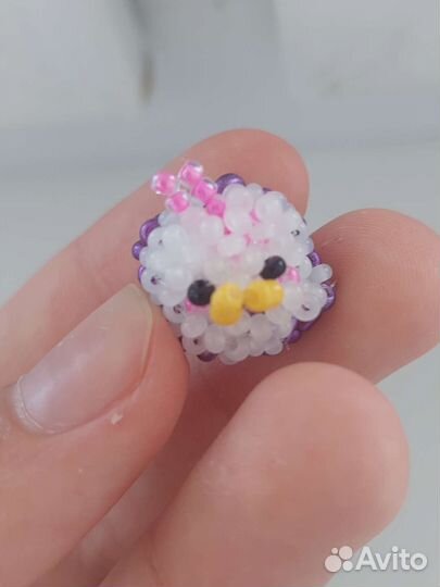 Мини амигуруми из бисера