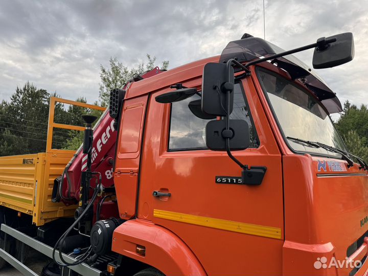 КАМАЗ 65115 с КМУ, 2020