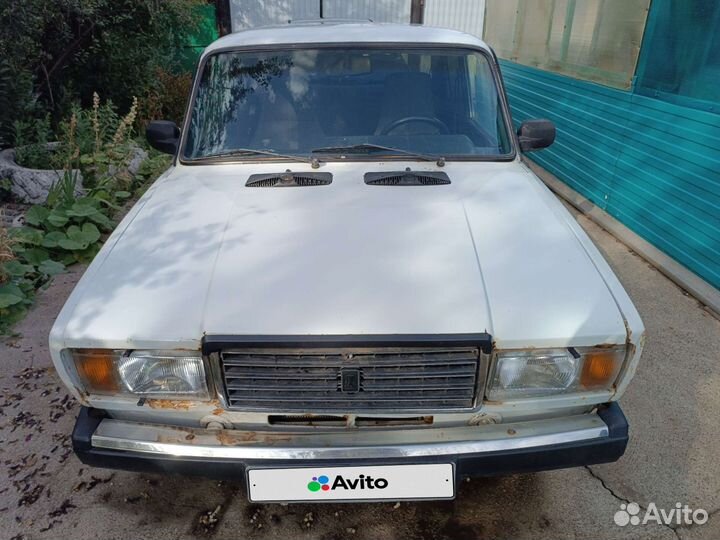 ВАЗ 2107 1.6 МТ, 2005, битый, 107 246 км