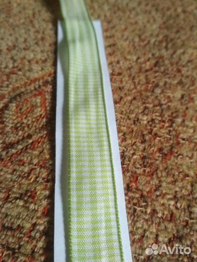 Лента шотландка 10 мм и 15 мм