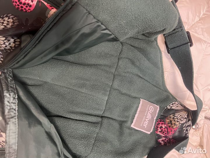 Зимний комбинезон для девочки 104