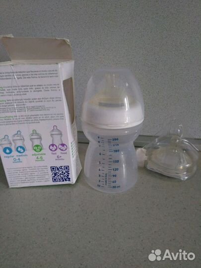 Молокоотсос ручной Chicco + бутылочка