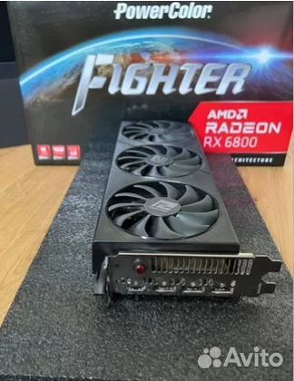 Видеокарта PowerColor AMD Radeon RX 6800 Fighter купить в Тольятти ...