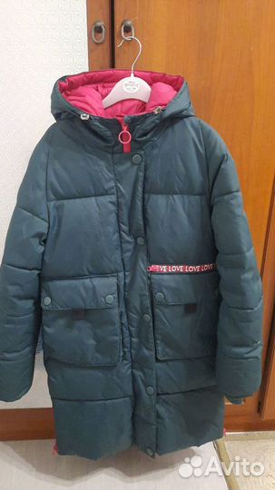 Куртка детская зимняя для девочки 158,12-13 лет