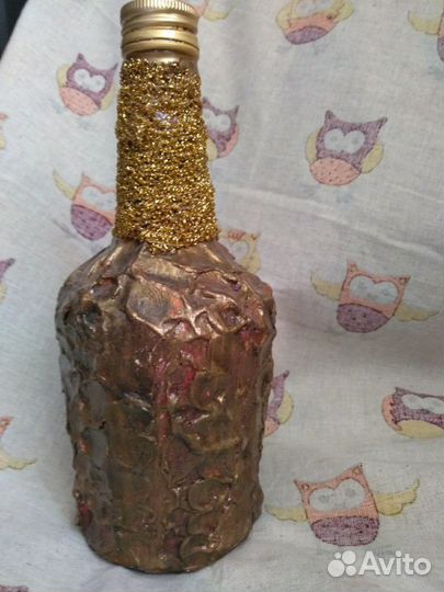 Бутылка декоративная