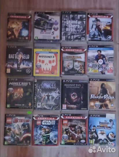 Диски на ps3
