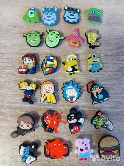 Джибитсы для crocs