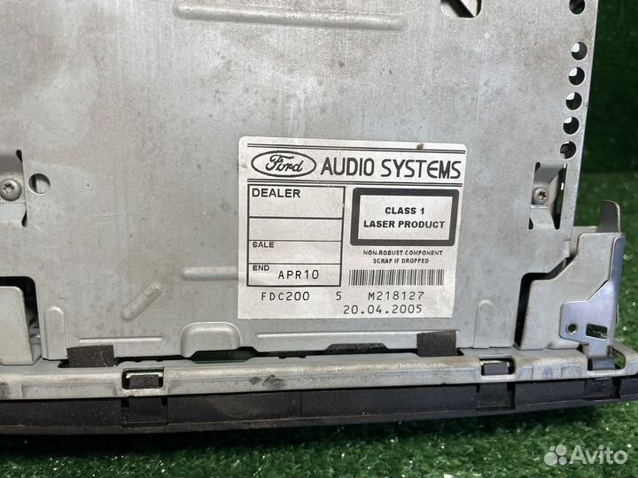 Штатная магнитола ford 6000cd