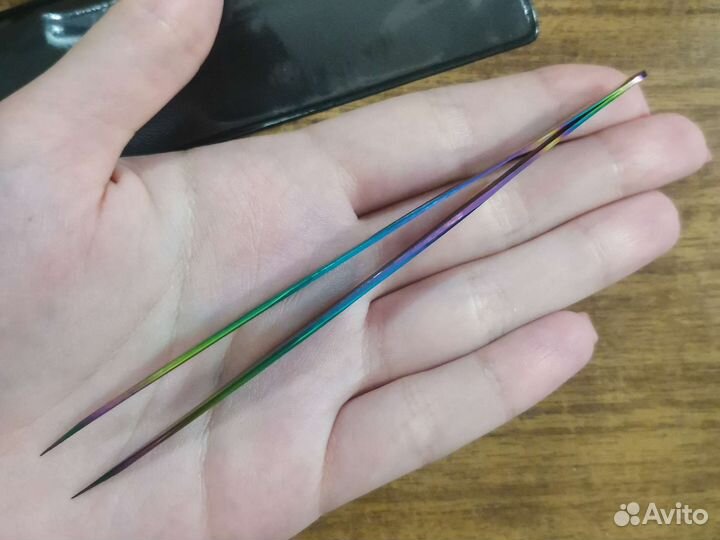 Пинцет для наращивания ресниц