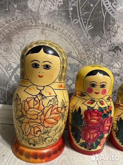 Матрешка СССР большая