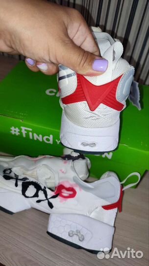 Кроссовки reebok insta pump