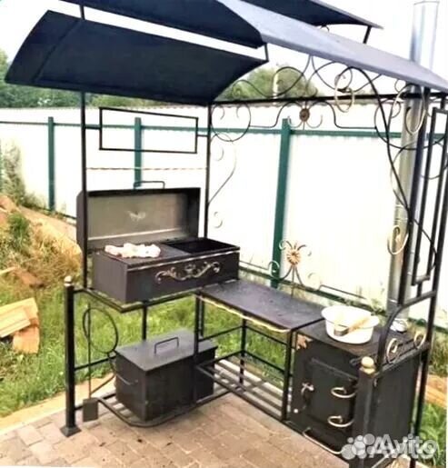 Мангал кованный
