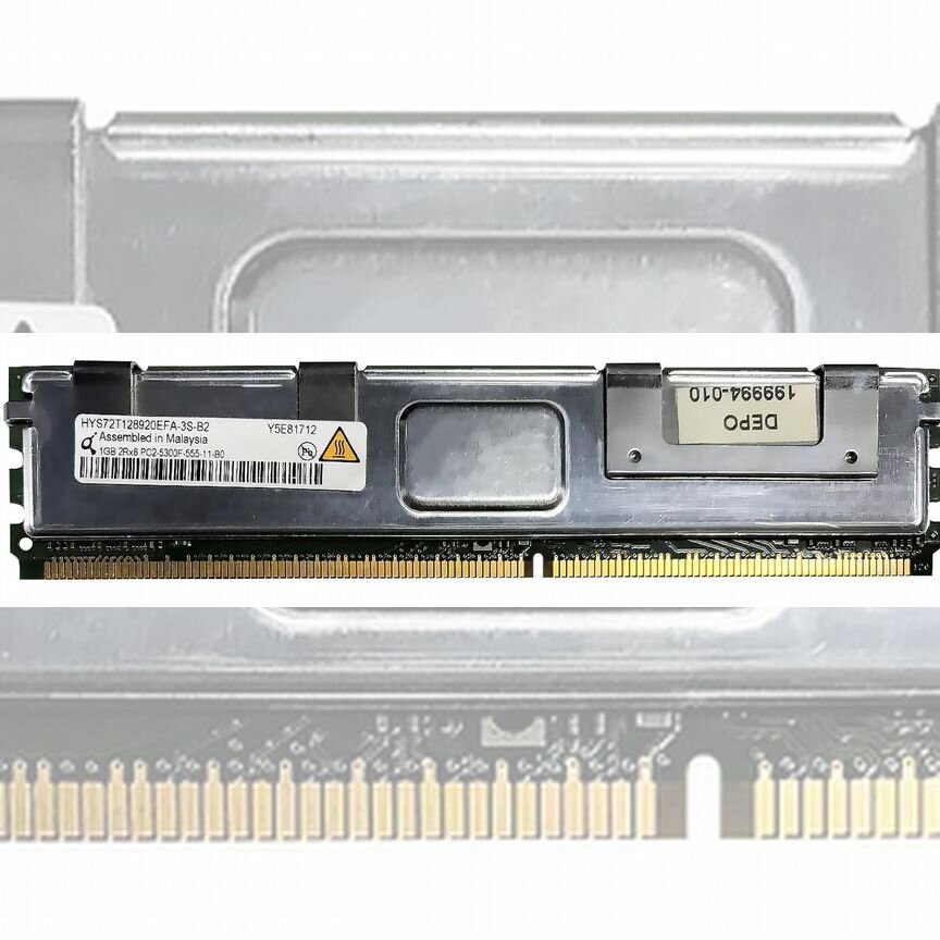 [HYS72T128920EFA-3S-B2] Оперативная Память Qimonda Hys72t128920efa-3s-B2