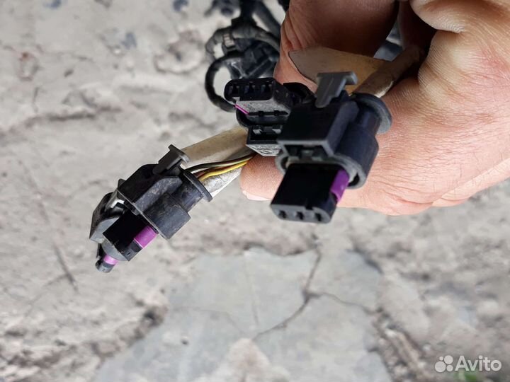 2017 ку 5 проводка заднего бампера audi q5