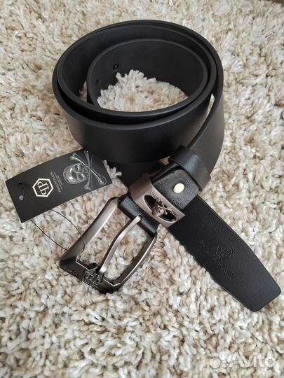 Мужской ремень из эко кожи philpp plein