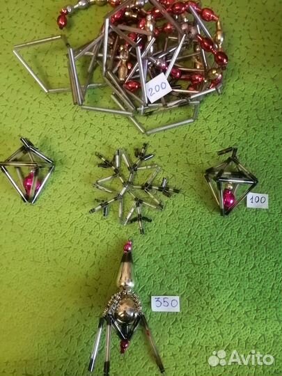 Елочные игрушки. Сосульки