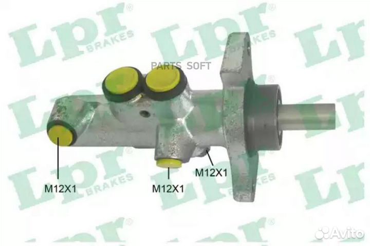 LPR 1566 Цилиндр тормозной глав. porsche cayenne 0