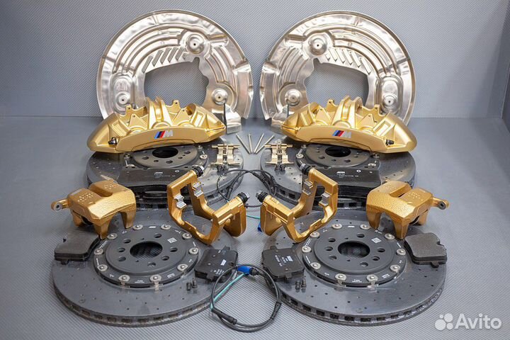 Карбон-керамические тормоза BMW M5 F90