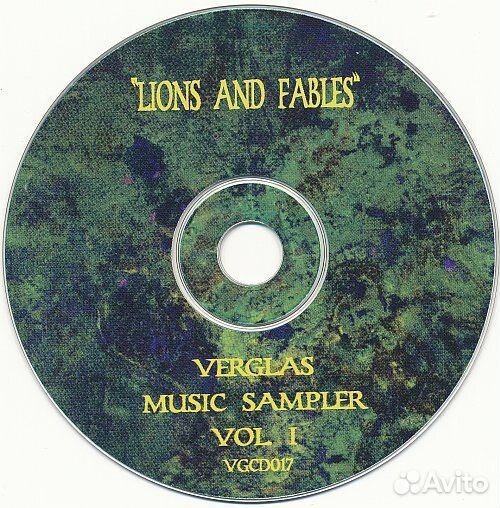 Verglas Music Sample - Lions And Fables (1 CD)